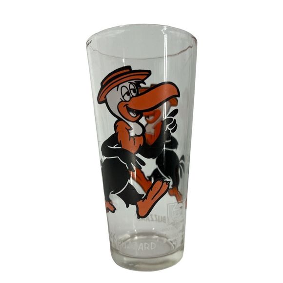 1973 Pepsi Warner Brothers Looney Tunes Beaky Buzzard glass tall drinking cup - Picture 4 of 10